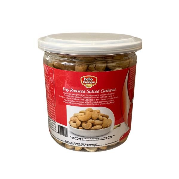 HELLO CASHEW geröstete & gesalzene Cashews ohne Haut 200g - MAOMAO