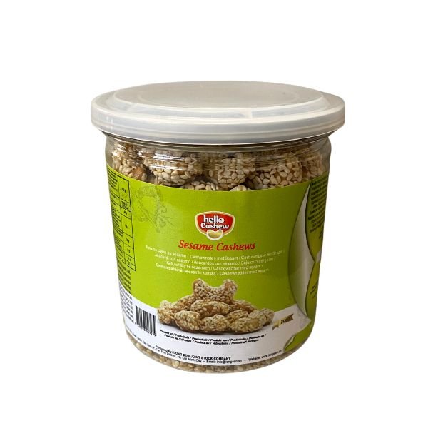 HELLO CASHEW Sesame Cashews 200g