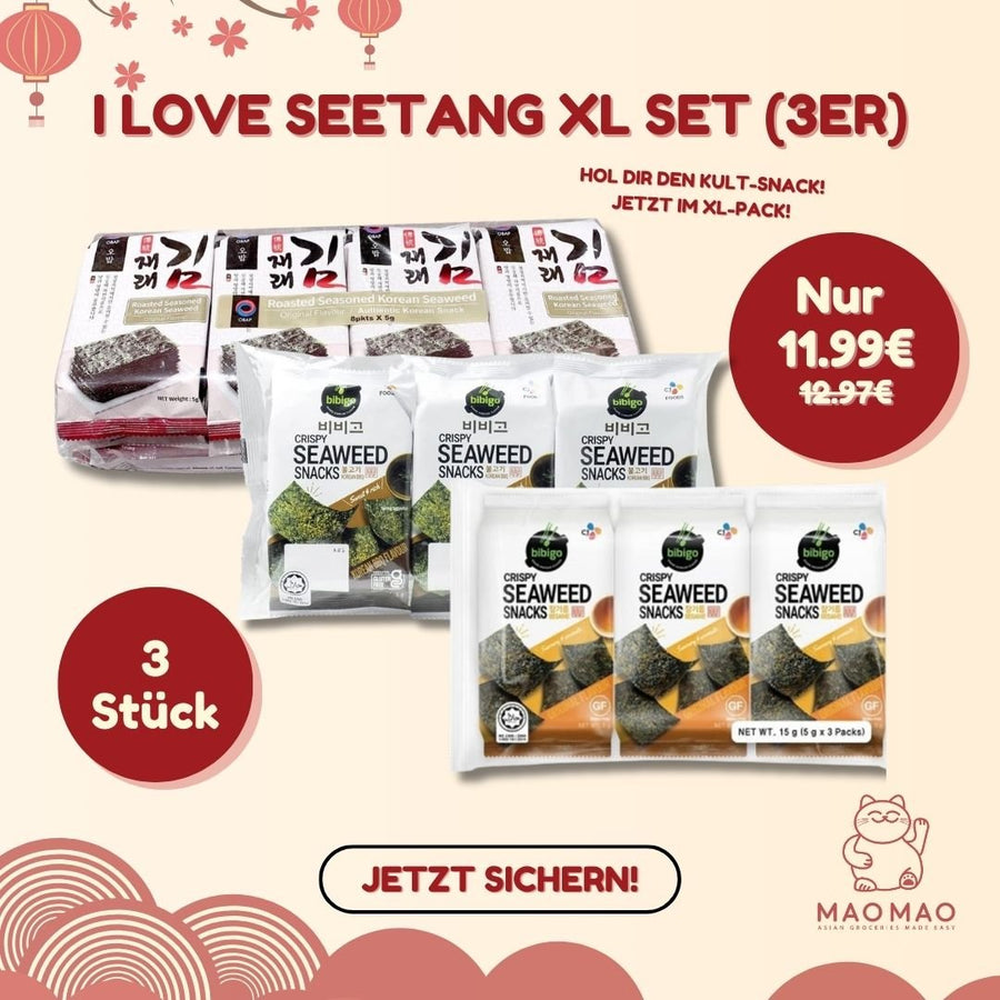 I Love Seetang XL Set (3er) - MAOMAO