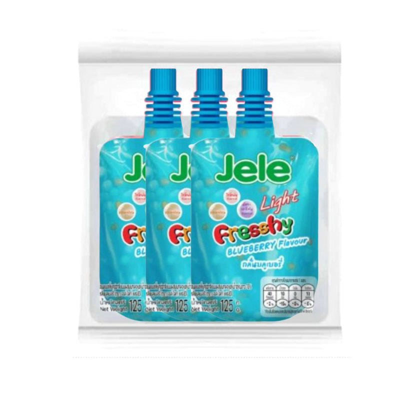 JELE FRESHY LIGHT SQUEEZE Blueberry 375g (3x125g)