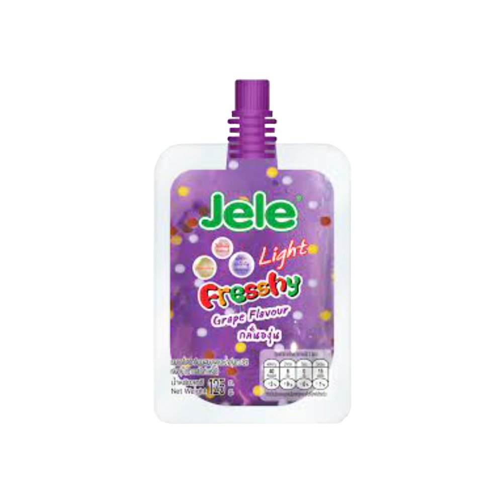 JELE FRESHY LIGHT SQUEEZE Traube 375g (3x125g) - MAOMAO