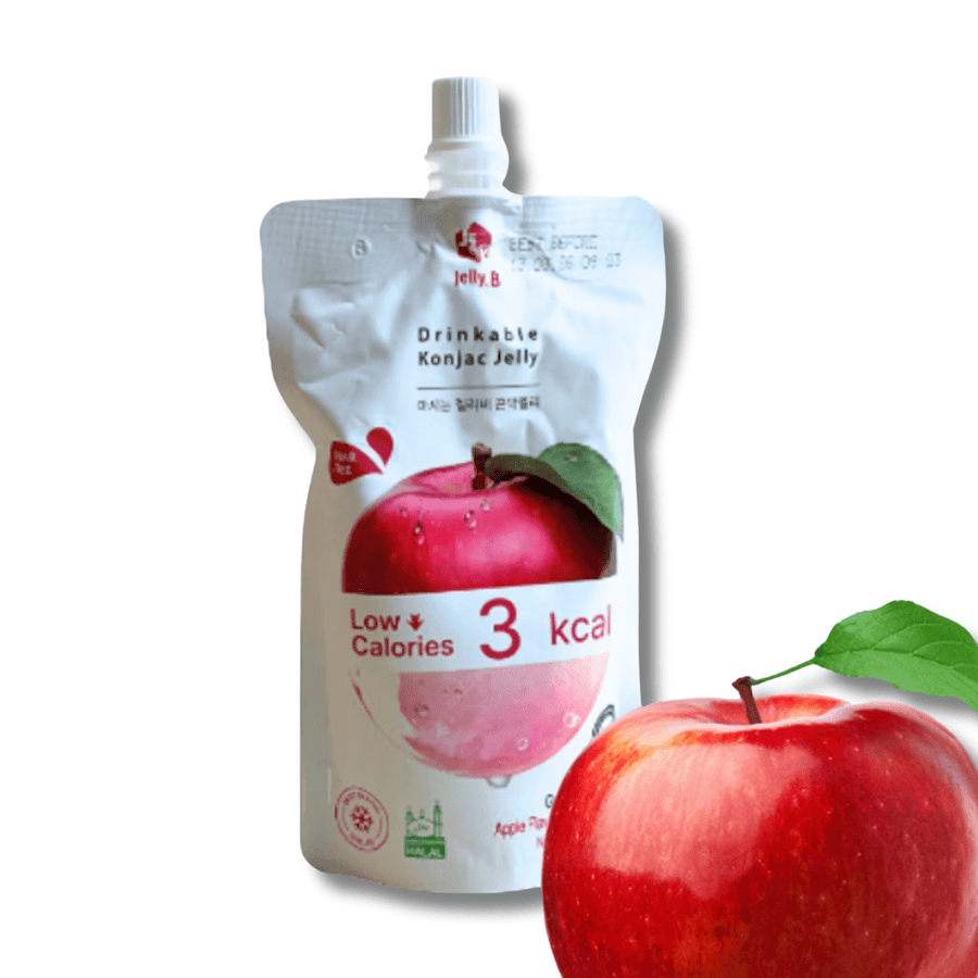 JELLYBEE Zuckerfrei Konjac Jelly Apfel 150g - MAOMAO