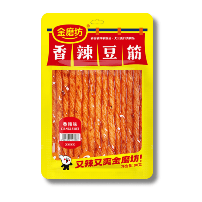 JIN MO FANG Spicy & Savory Bean Sticks 90g