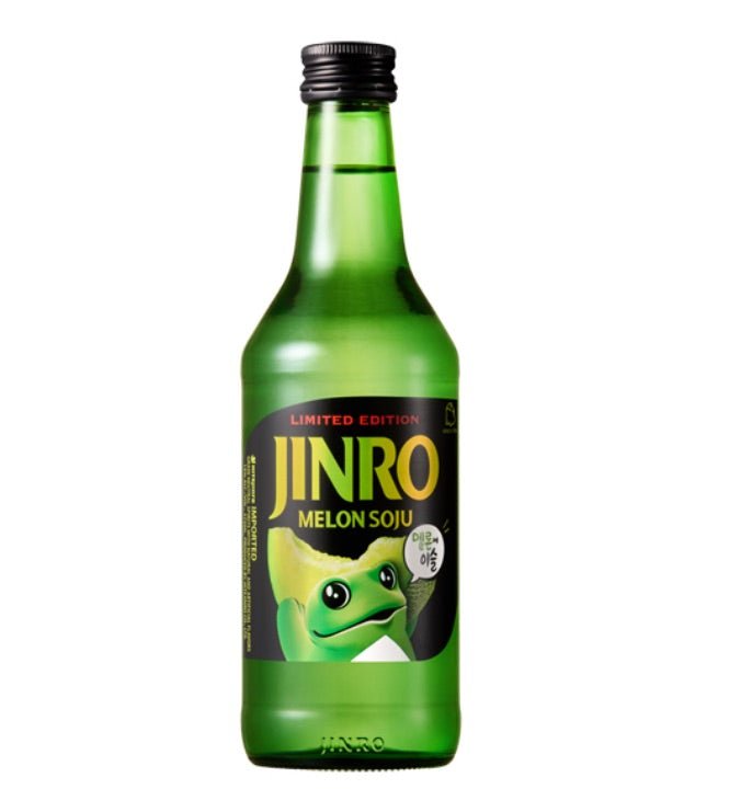 JINRO Soju Melone (13% Alc.) 350ml - MAOMAO