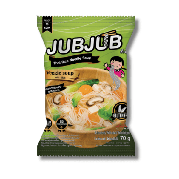 JUB JUB Reisnudeln Gemüsegeschmack 70g - MAOMAO