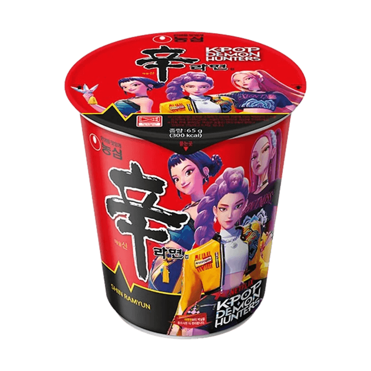 K-Pop Demon Hunters x NONG SHIM Instant Cup Nudeln Shin Ramyun 68g