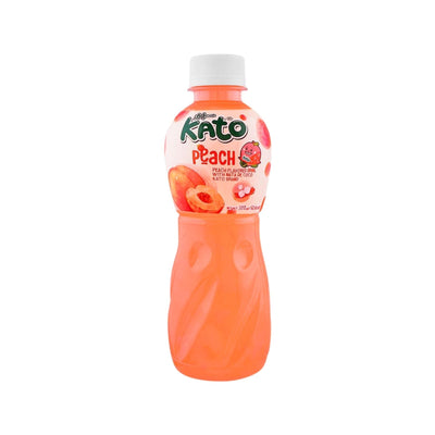 KATO Peach Juice with Nata de Coco 320ml (DISPOSABLE)