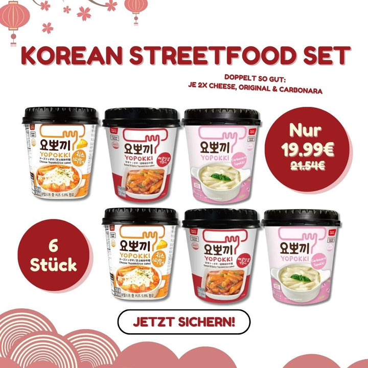 Korean Streetfood Yopokki Tteokbokki XXL Set - MAOMAO