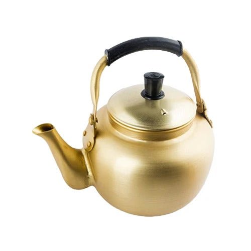 Koreanischer goldener Kessel aus Aluminium (1 L) - MAOMAO