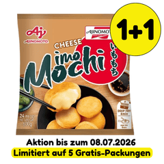 (KW) AJINOMOTO Kartoffel-Mochi (Imo Mochi) mit Käse 600g