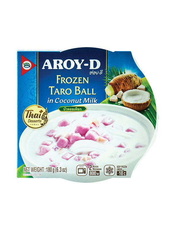 (KW) AROY - D Taro Bällchen in Kokosnussmilch 180g - MAOMAO