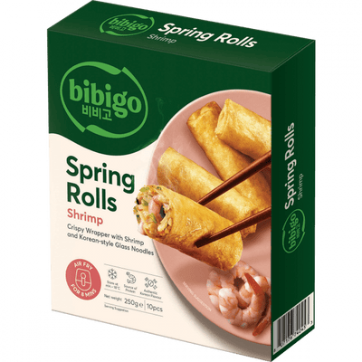 (CW) BIBIGO Spring Rolls Shrimp 250g (10 pcs)