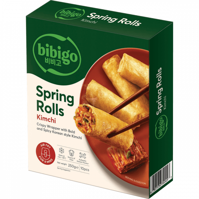 (KW) BIBIGO Frühlingsrollen Kimchi 250g (10 Stk.)