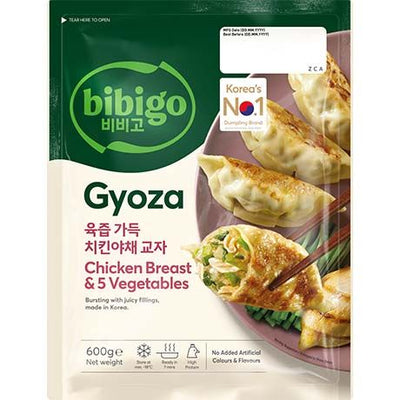 (KW) BIBIGO Gyoza Chicken &amp; Vegetables 600g