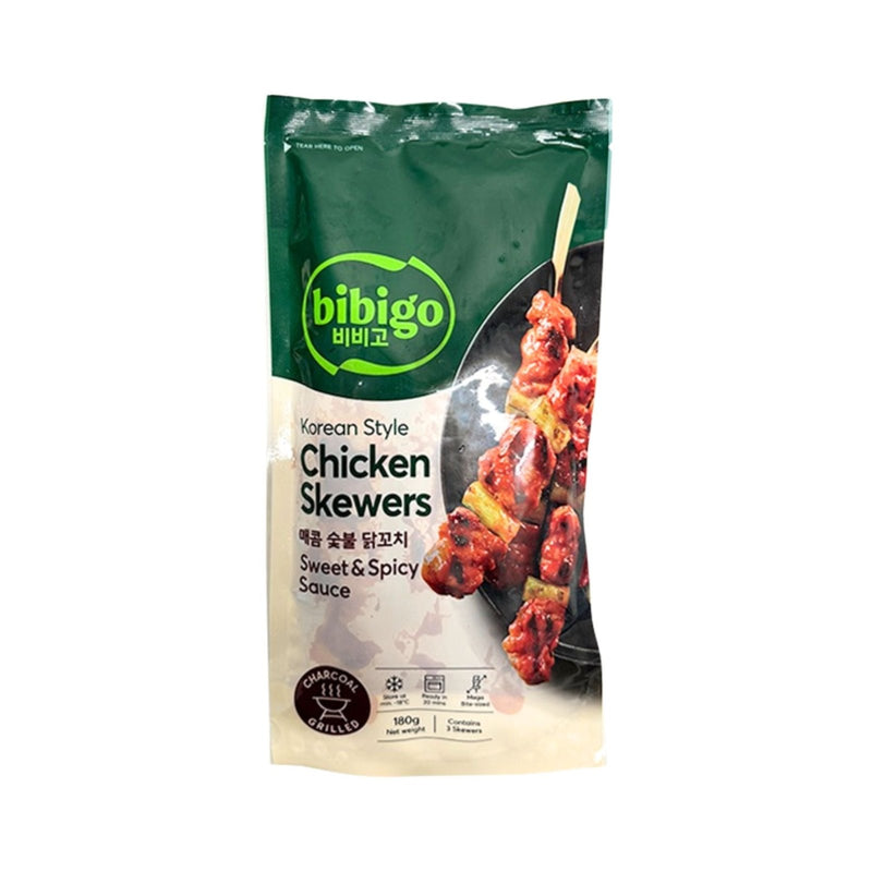 (CW) BIBIGO Chicken Skewers Sweet & Spicy 180g