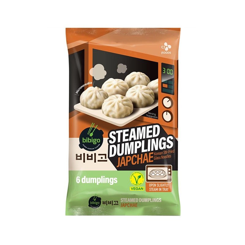 (KW) BIBIGO Vegan Steamed Dumplings Japchae (for microwave) 168g