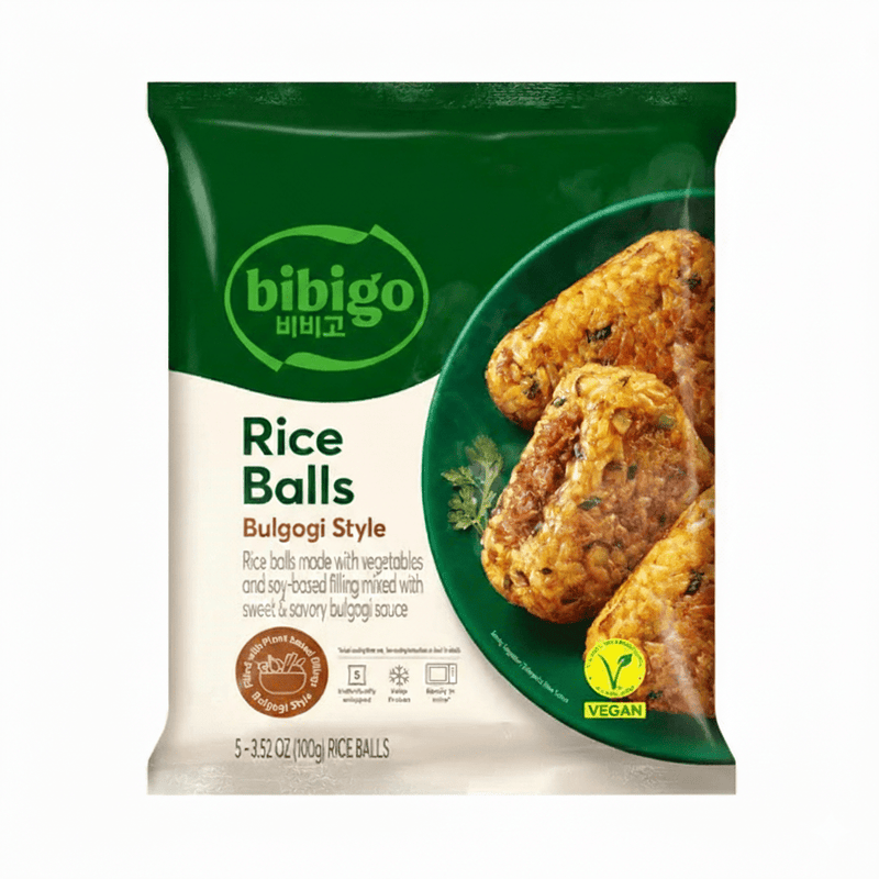 (KW) BIBIGO Vegane Reisbällchen Bulgogi 200g