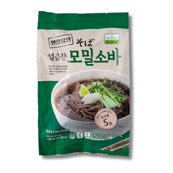 (KW) CHILGAB Fresh Buckwheat Noodles with Sauce 764g (2 Servings)