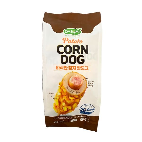 (KW) DASOMI Koreanische Kartoffel Corndog 200g (2 Stück) - MAOMAO