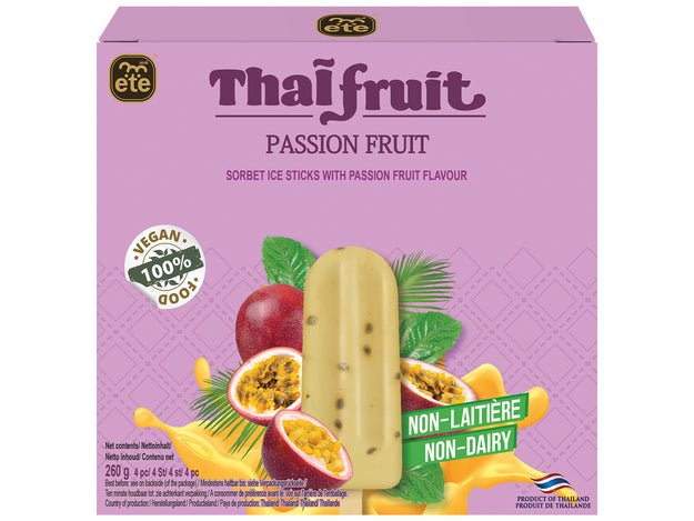 (KW) ETE Sorbet-Eis am Stiel Maracuja 260g