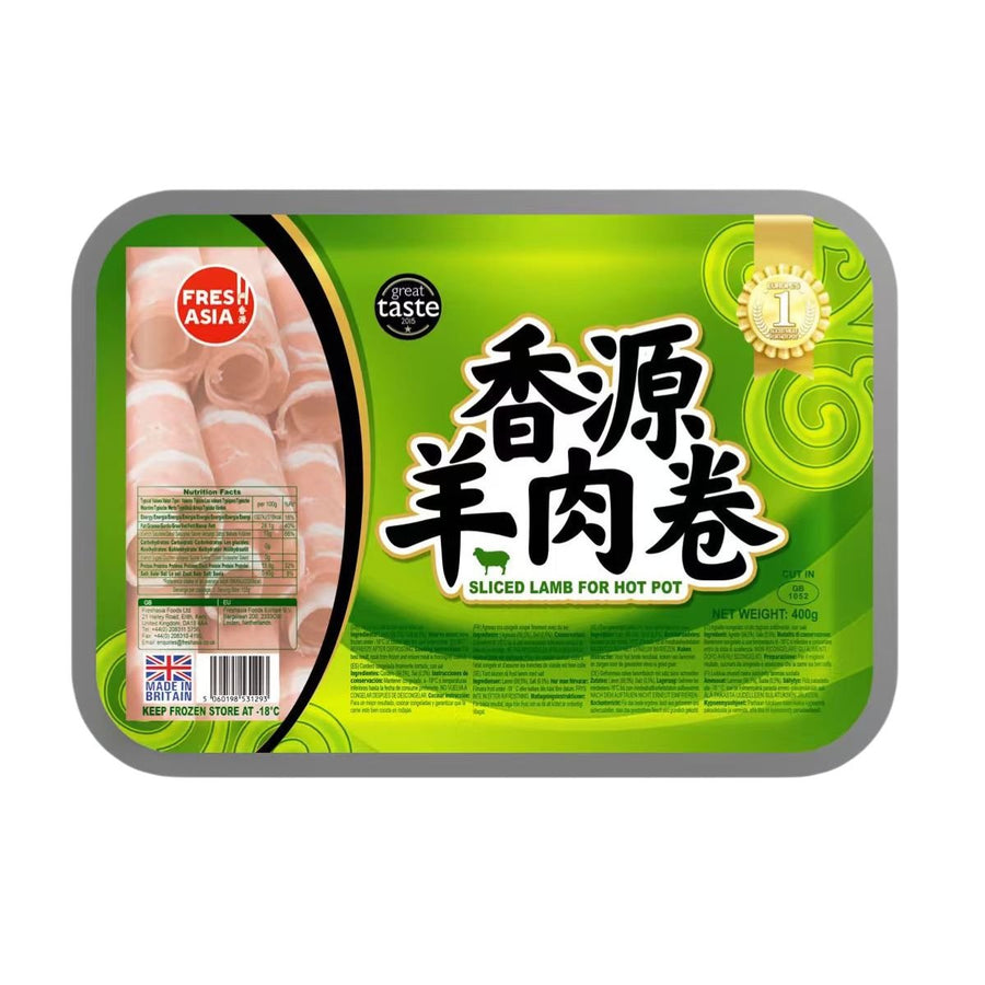 (KW) FRESHASIA Lammfleischscheiben 400g - MAOMAO