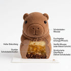 (KW) FRESHASIA Capybara Veganes Schoko-Mousse mit Fruchtfüllung 450g (75g x 6 Stück) Bild 2