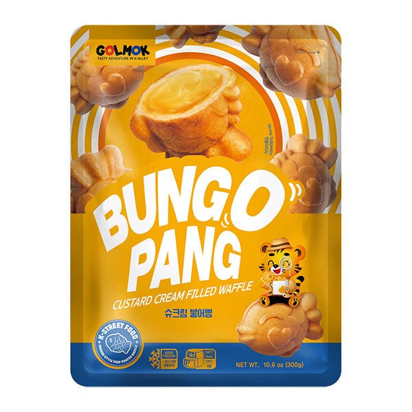 (KW) GOLMOK Bungeoppang mit Vanillecremefüllung 300g (11– 12 Stück) - MAOMAO