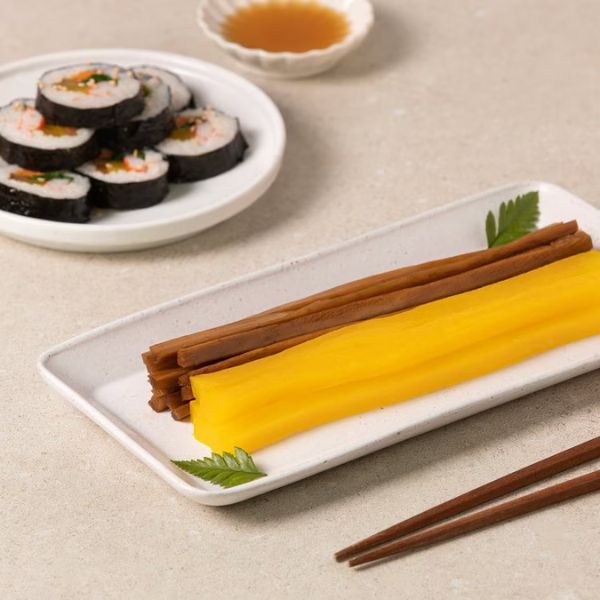 (KW) JONGGA Eingelegter Rettich & Klettenwurzel für Kimbap 250g - MAOMAO