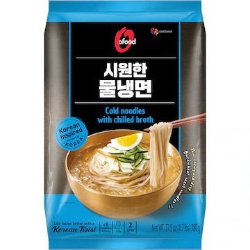 (KW) O'FOOD Korean Cold Noodles with Chilled Broth 780g (2 servings)