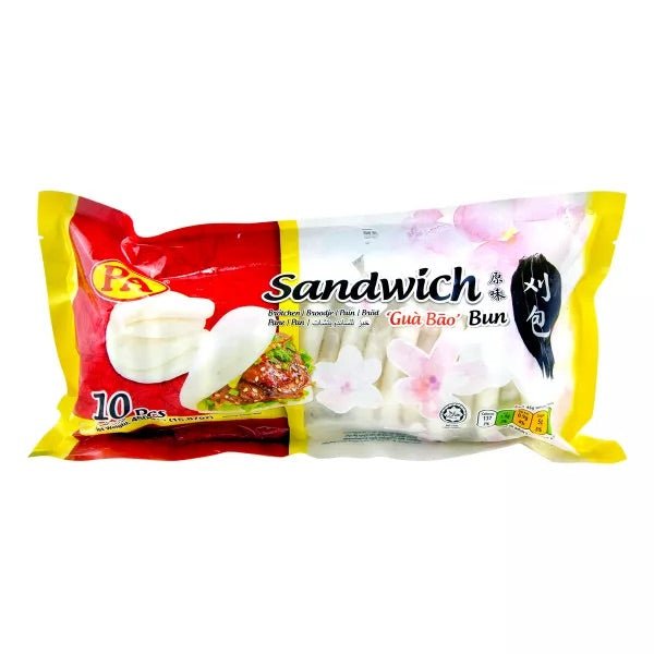 (KW) PA Bao Sandwich Bun 450g (10 x 45g) - MAOMAO