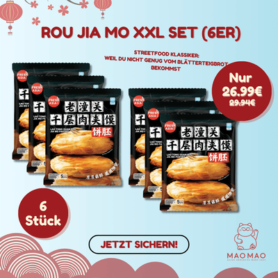 (KW) FRESHASIA Rou Jia Mo Chinesischer Burger Vorteilspack (6er)