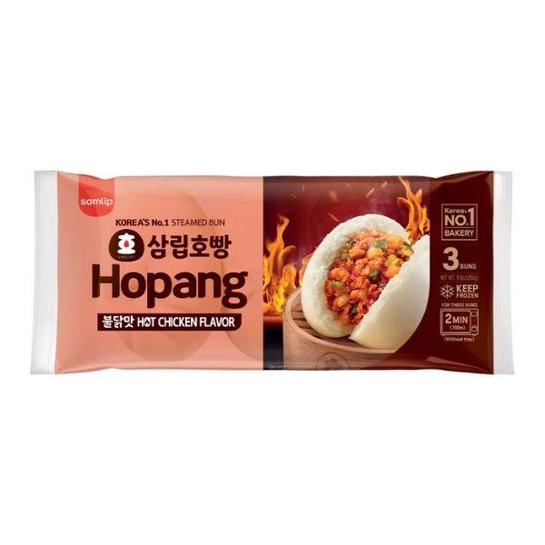 (KW) SAMLIP Gedämpftes Brot Hot Chicken Geschmack 255g (85g x 3) - MAOMAO