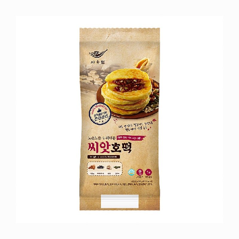 (KW) SAONGWON Hotteok Koreanische Pfannkuchen mit Nussfüllung 400g - MAOMAO