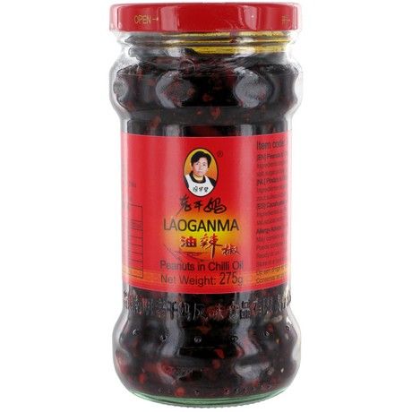 LAO GAN MA Erdnüsse in Chili - Öl 275g - MAOMAO
