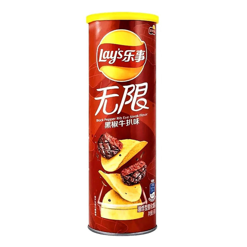 LAY'S Potato Chips Black Pepper Steak 90g