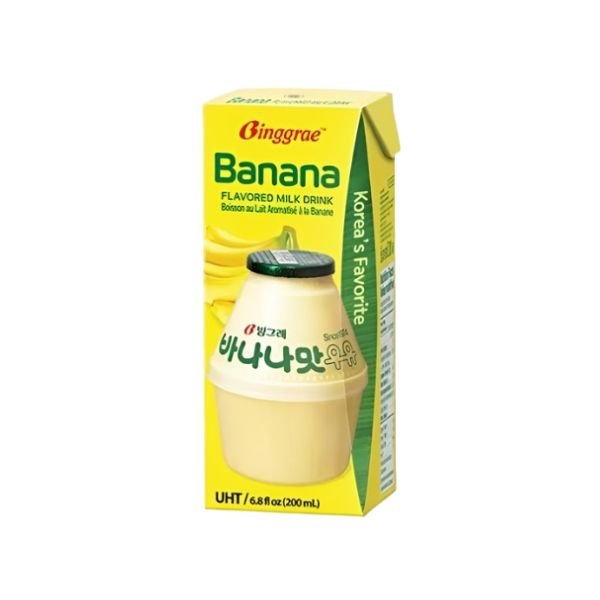 LIMITED: BINGGRAE Banana Milk 200ml - Max 2 per order