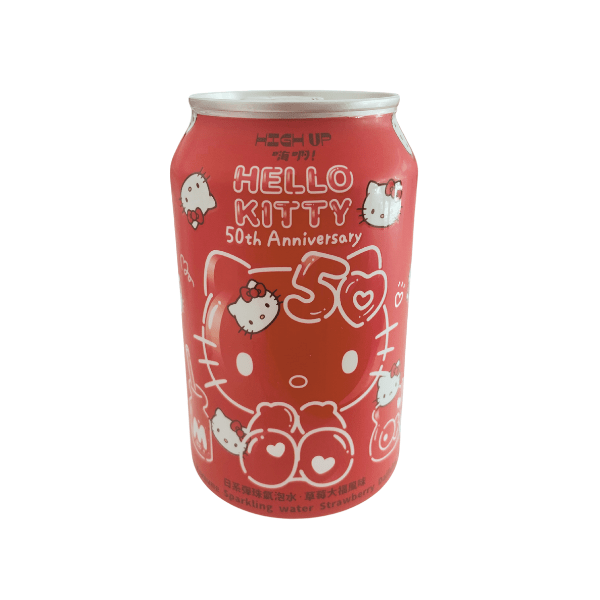 LIMITIERT HIGHUP Hello Kitty Ramune Erdbeere 330ml (EINWEG) - MAOMAO
