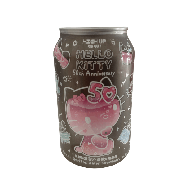 LIMITIERT HIGHUP Hello Kitty Ramune Erdbeere 330ml (EINWEG) - MAOMAO