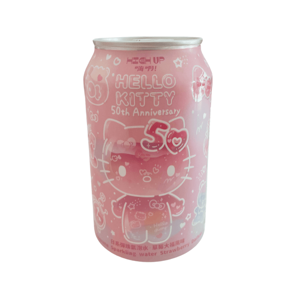 HIGHUP Hello Kitty 波子汽水 草莓味 330毫升（一次性）