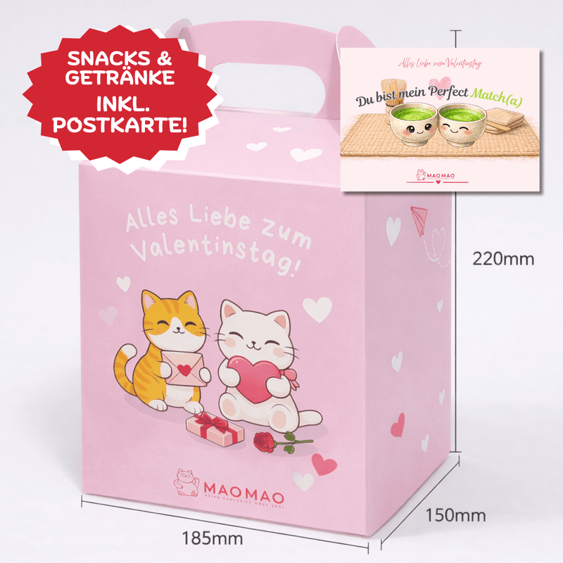 Limitiertes DIY Valentinstags-Set inkl. Postkarte „Du bist mein Perfect Match(a)“