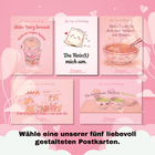 Limitiertes DIY Valentinstags-Set inkl. Postkarte „Du Reis(t) mich um.“ Bild 3