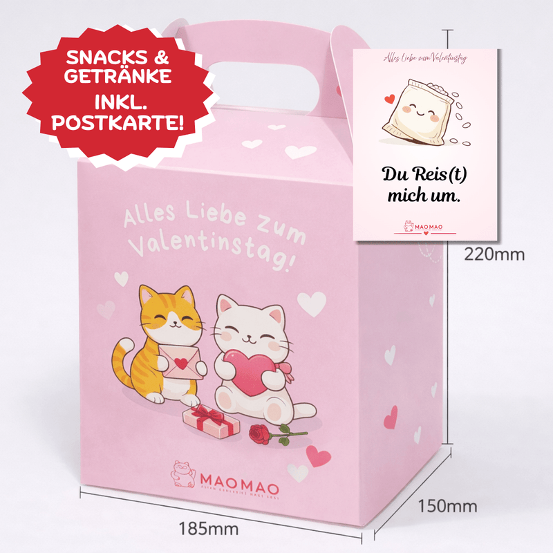 Limitiertes DIY Valentinstags-Set inkl. Postkarte „Du Reis(t) mich um.“