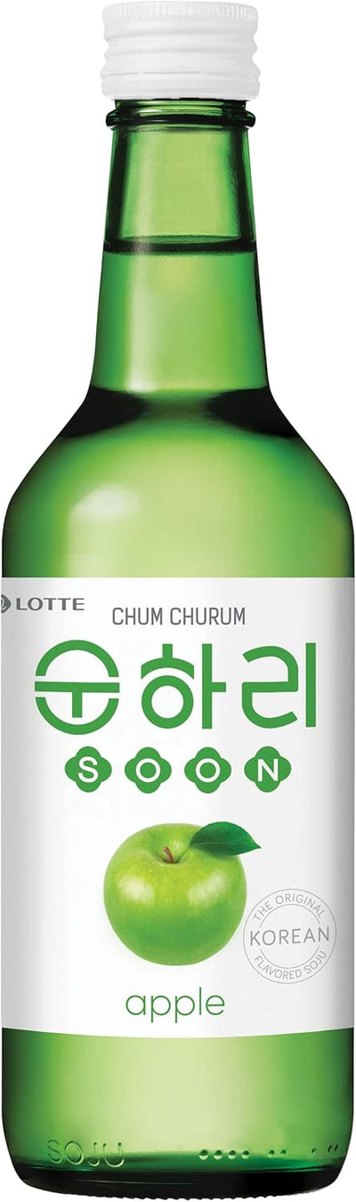 LOTTE CHUM CHURUM Apple [Soju] (12% Alc.) 350ml