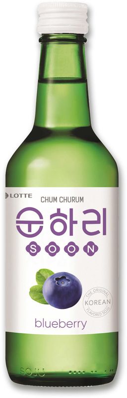 LOTTE CHUM CHURUM Blueberry [Soju] (12% Alc.) 350ml