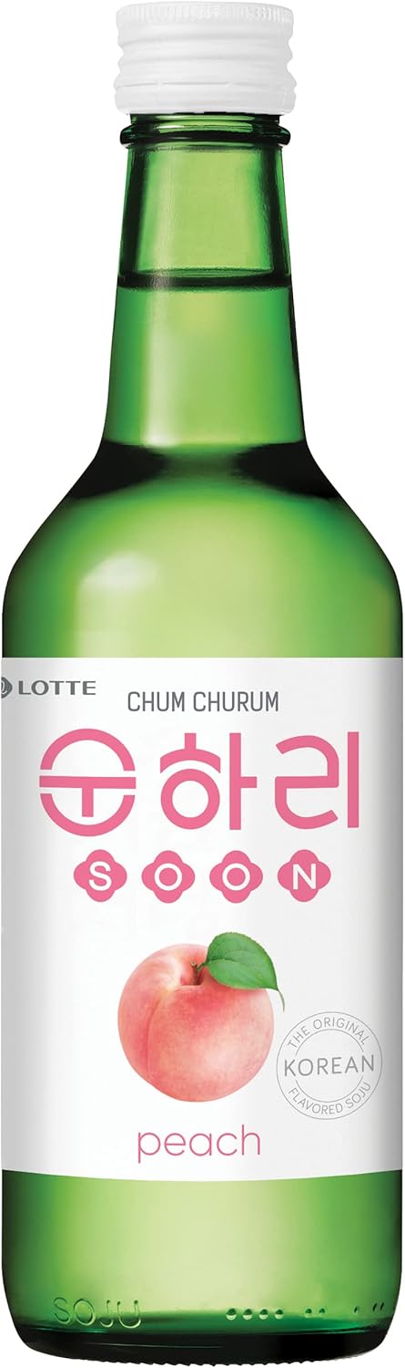 LOTTE CHUM CHURUM Pfirsich [Soju] (12% Alc.) 350ml 12% - MAOMAO