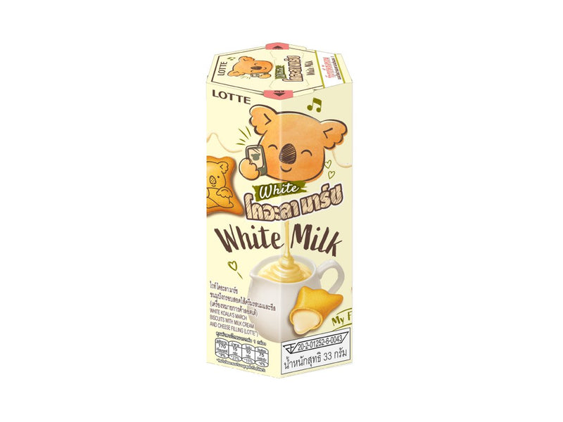LOTTE Koala March Biskuit Weiße Milch & Käse 37g