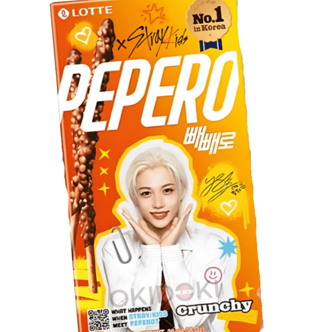 LOTTE Pepero Crunchy Stray Kids Edition 39g - MAOMAO
