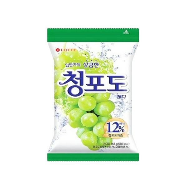 LOTTE Trauben Bonbon 153g - MAOMAO