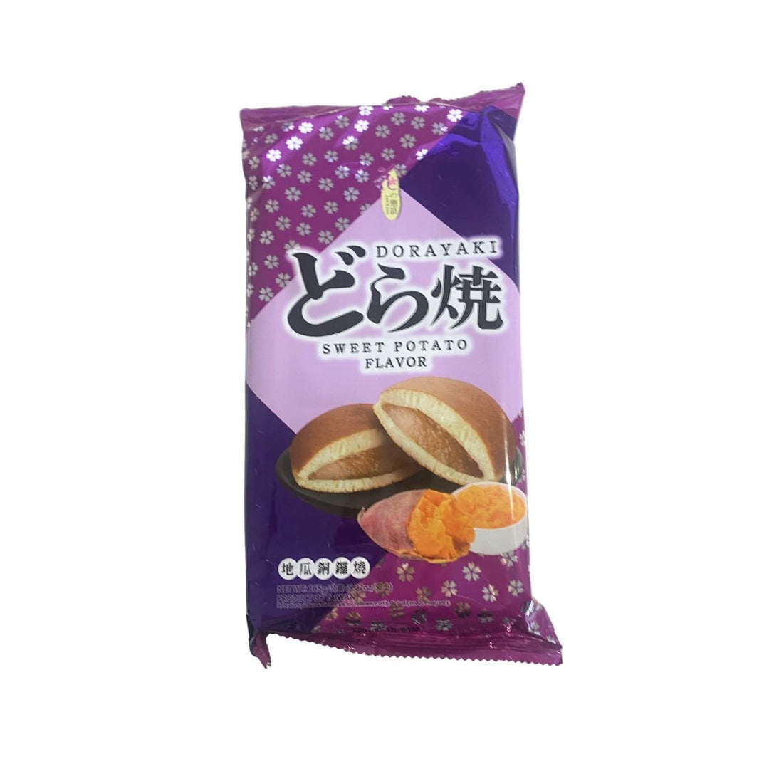 LOVE & LOVE Dorayaki Kuchen Süßkartoffel - Geschmack (3 Stück) 165g - MAOMAO