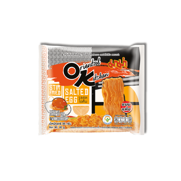 MAMA Instant Nudeln Oriental Kitchen Instant Nudeln Gesalzenes Ei 85 g - MAOMAO
